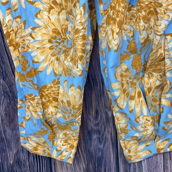 Free People Floral Jumpsuit- Size Large - Picture 7 of 16